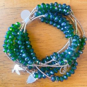 Handmade crystal bracelet